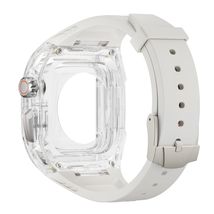 For Apple Watch Series 4 44mm Modified PC Hybrid TPU Watch Case Band(Starlight Transparent) - free shipping - PMc TechLife - Order now!
