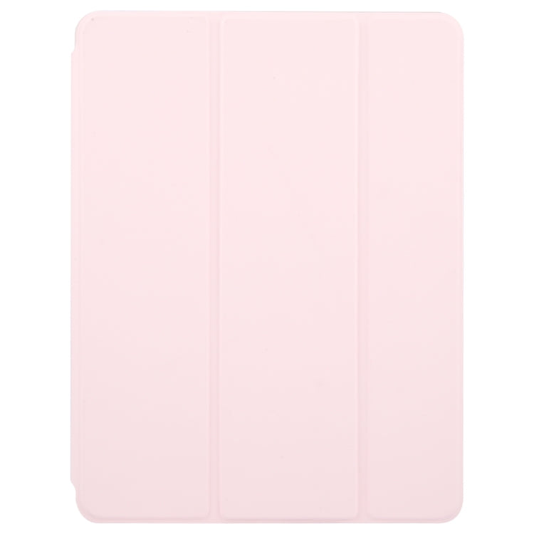 For iPad Pro 11 2022 / 2021 / 2020 GEBEI Acrylic TPU 3-folding Rotating Smart Tablet Leather Case withh Pen Slot(Pink) - free shipping - PMc TechLife - Order now!