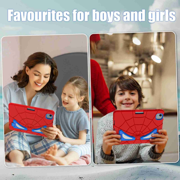 For iPad Air 11 2025 / 2024 Silicone + PC Shockproof Protective Tablet Case(Red Blue) - iPad Air 11 2025 / 2024 Cases by PMC TechLife | Online Shopping South Africa | PMC TechLife | Buy Now Pay Later Mobicred