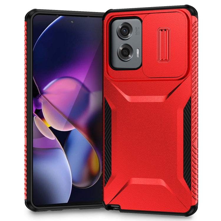 For Motorola Moto G Stylus 5G 2024 Sliding Camshield Phone Case(Red) - Motorola Cases by PMC Jewellery | Online Shopping South Africa | PMC Jewellery | Buy Now Pay Later Mobicred