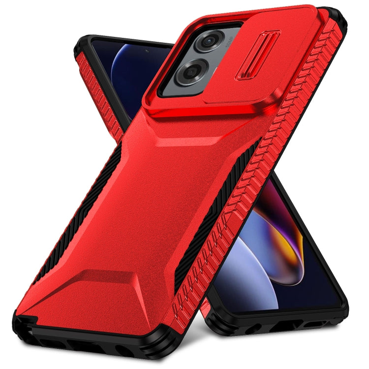 For Motorola Moto G Stylus 5G 2024 Sliding Camshield Phone Case(Red) - Motorola Cases by PMC Jewellery | Online Shopping South Africa | PMC Jewellery | Buy Now Pay Later Mobicred