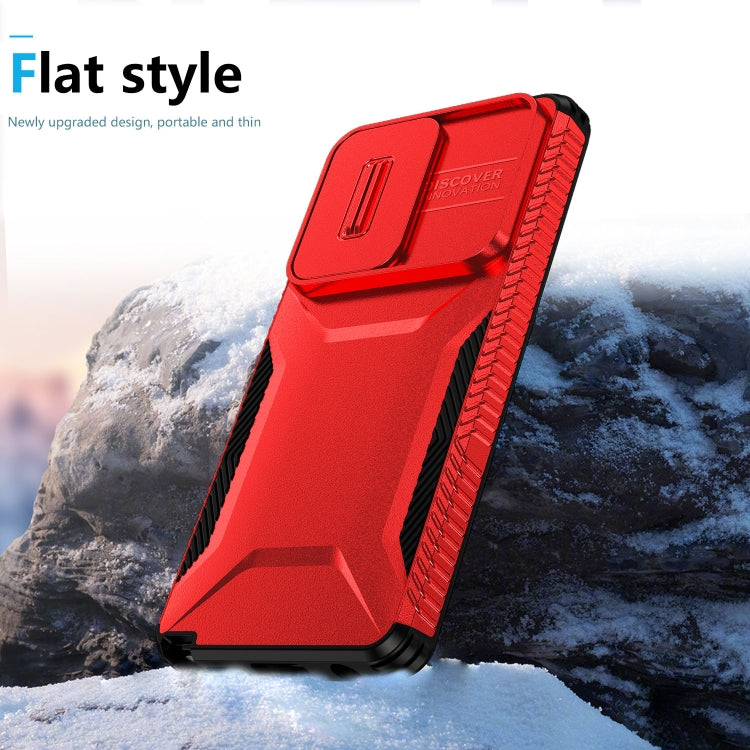 For Motorola Moto G Stylus 5G 2024 Sliding Camshield Phone Case(Red) - Motorola Cases by PMC Jewellery | Online Shopping South Africa | PMC Jewellery | Buy Now Pay Later Mobicred
