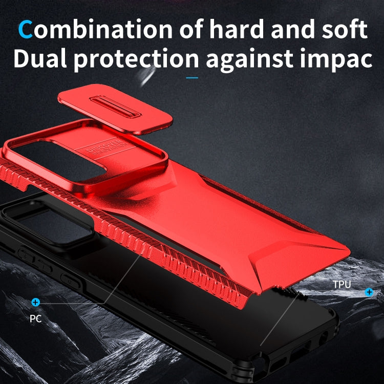 For Motorola Moto G Stylus 5G 2024 Sliding Camshield Phone Case(Red) - Motorola Cases by PMC Jewellery | Online Shopping South Africa | PMC Jewellery | Buy Now Pay Later Mobicred