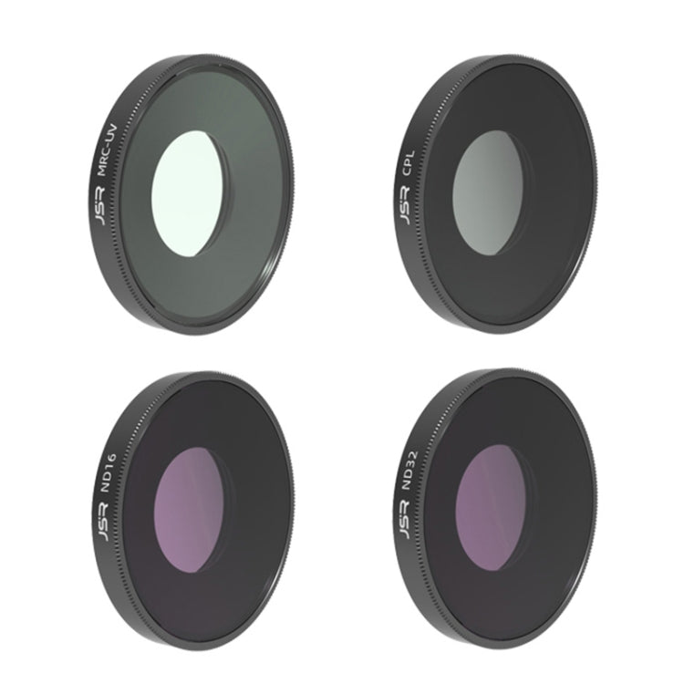 For DJI Osmo Action 4 JUNESTAR Threaded Camera Lens Filter, Filter:4 in 1 UV CPL ND16 ND32 - Lens Filter by JSR | Online Shopping South Africa | PMC TechLife | Buy Now Pay Later Mobicred