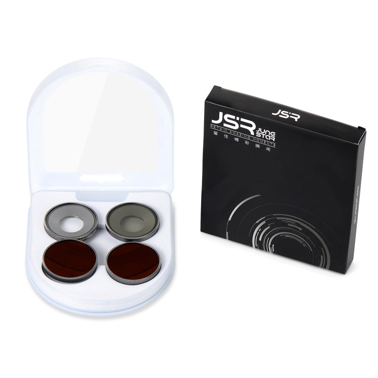 For DJI Osmo Action 4 JUNESTAR Threaded Camera Lens Filter, Filter:Streak Gold Drawing - Lens Filter by JSR | Online Shopping South Africa | PMC TechLife | Buy Now Pay Later Mobicred