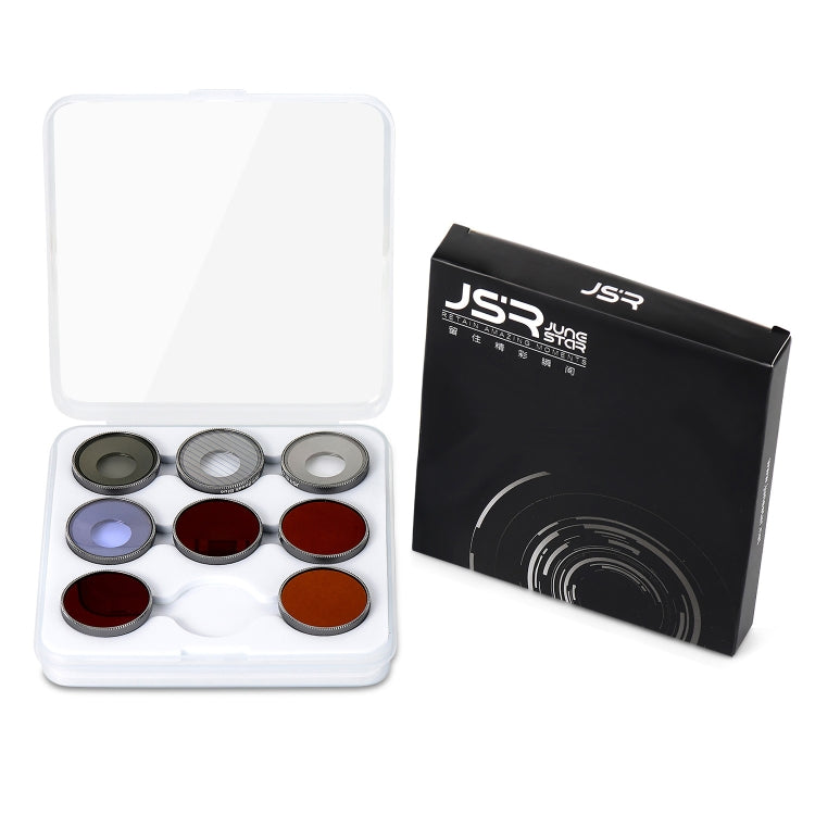 For DJI Osmo Action 4 JUNESTAR Threaded Camera Lens Filter, Filter:Streak Blue Drawing - Lens Filter by JSR | Online Shopping South Africa | PMC TechLife | Buy Now Pay Later Mobicred