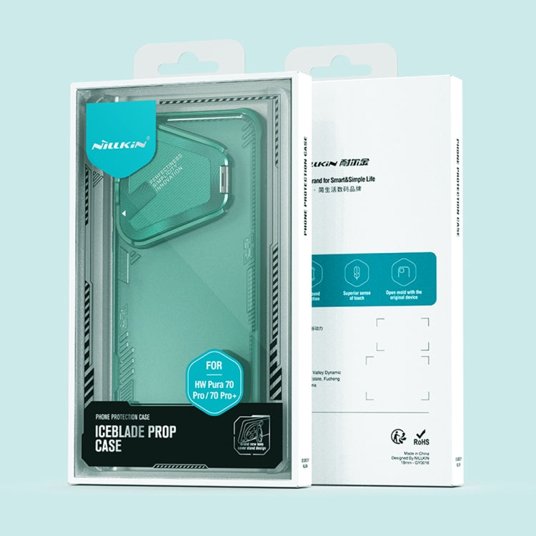 For Huawei Pura 70 Pro / 70 Pro+ NILLKIN Ice Sky Prop Series Phone Case(Black) - free shipping - PMC Jewellery - Order now!