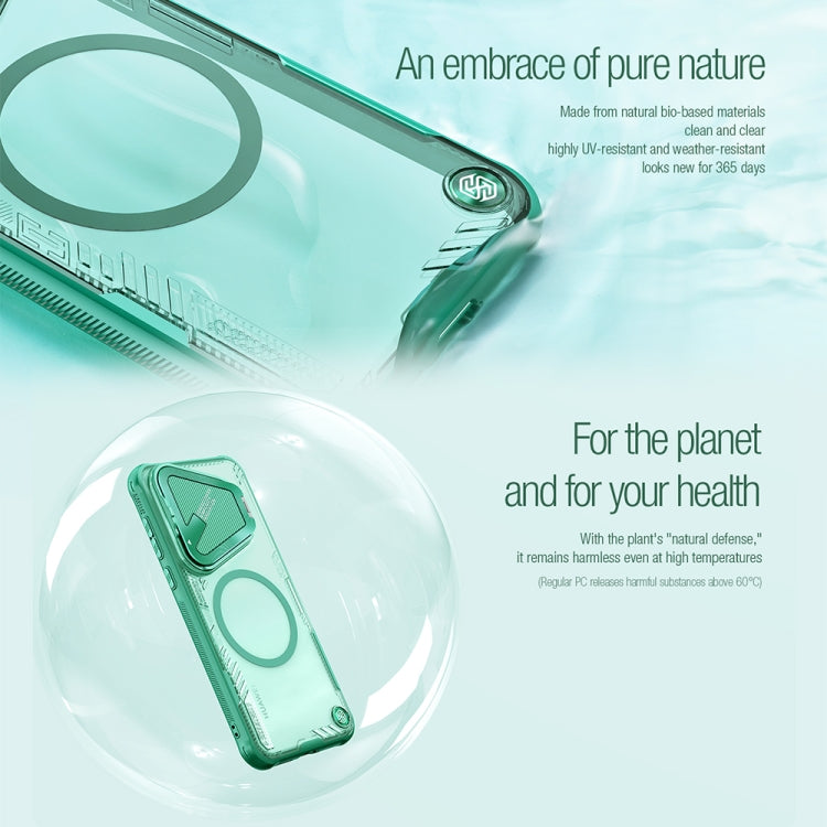 For Huawei Pura 70 Pro / 70 Pro+ NILLKIN Ice Air Prop Series MagSafe Magnetic Phone Case(Green) - free shipping - PMC Jewellery - Order now!