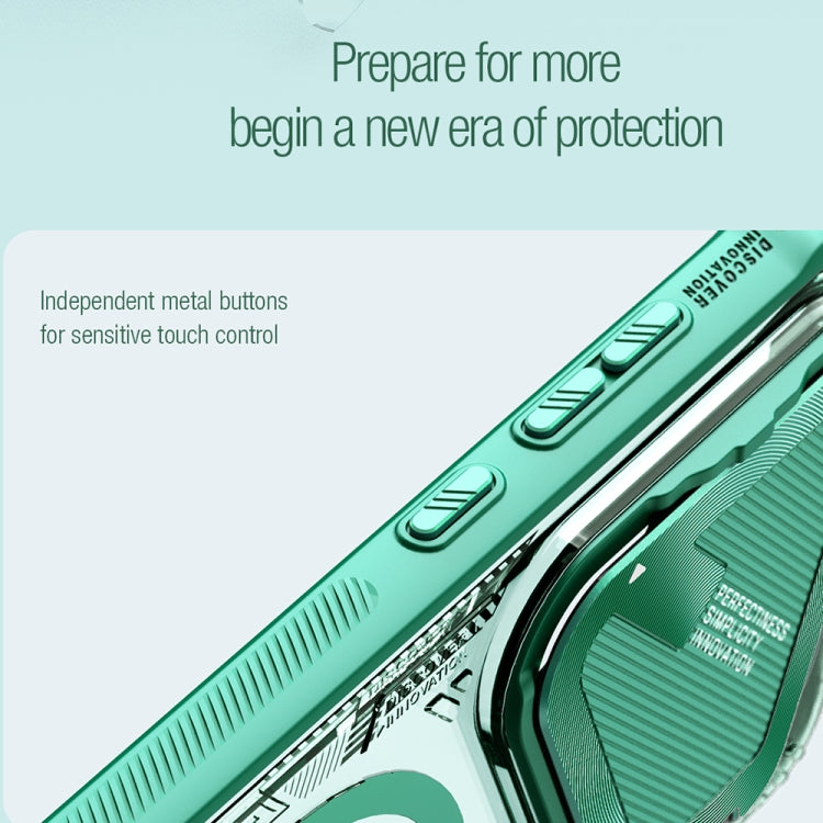 For Huawei Pura 70 Pro / 70 Pro+ NILLKIN Ice Air Prop Series MagSafe Magnetic Phone Case(Green) - free shipping - PMC Jewellery - Order now!