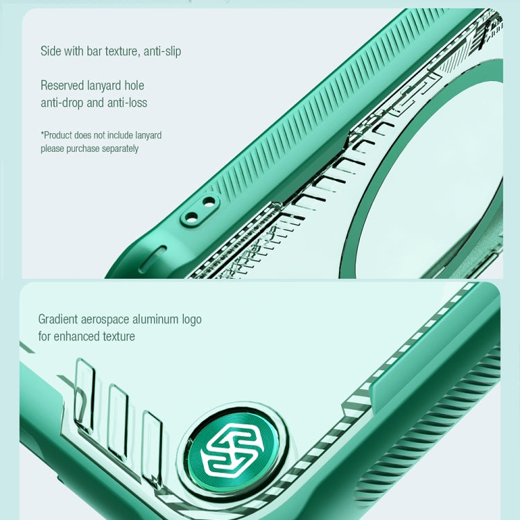 For Huawei Pura 70 Pro / 70 Pro+ NILLKIN Ice Air Prop Series MagSafe Magnetic Phone Case(Green) - free shipping - PMC Jewellery - Order now!