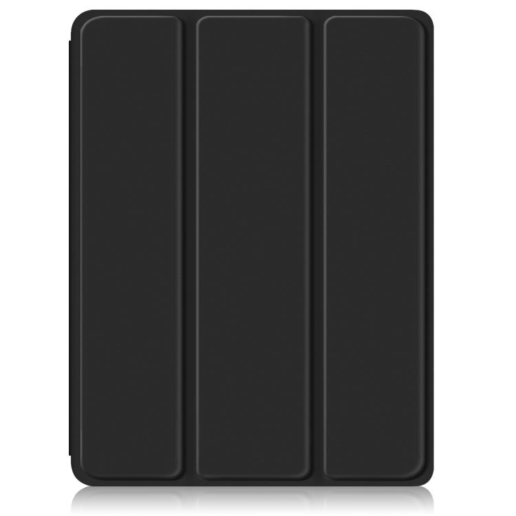 For iPad Pro 11 2024 Acrylic 3-Fold Smart Leather Tablet Case(Black) - iPad Pro 11 2024 Cases by PMC TechLife | Online Shopping South Africa | PMC TechLife | Buy Now Pay Later Mobicred