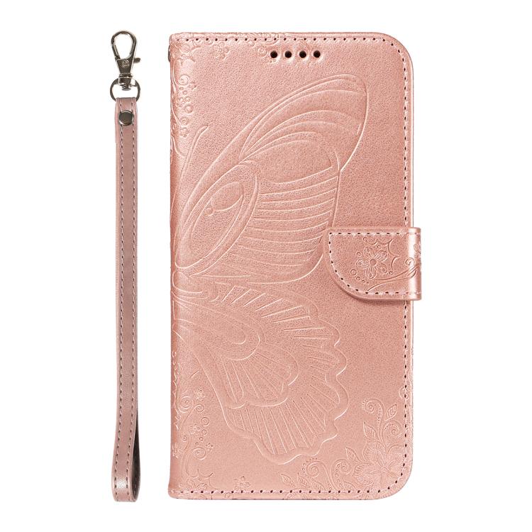 For Huawei Pura 80 Pro 5G Swallowtail Butterfly Embossed Leather Phone Case(Rose Gold) - free shipping - PMC TechLife - Order now!