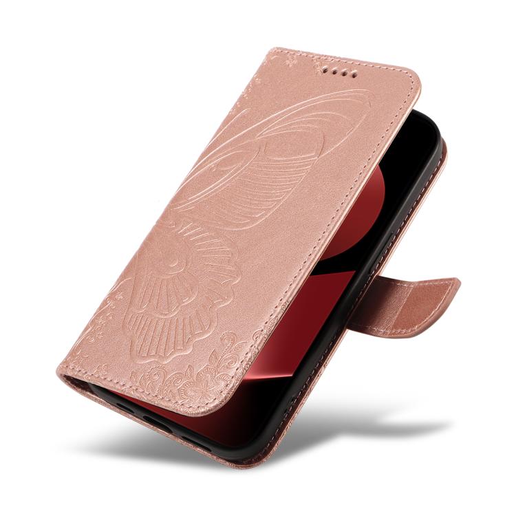For Huawei Pura 80 Pro 5G Swallowtail Butterfly Embossed Leather Phone Case(Rose Gold) - free shipping - PMC TechLife - Order now!