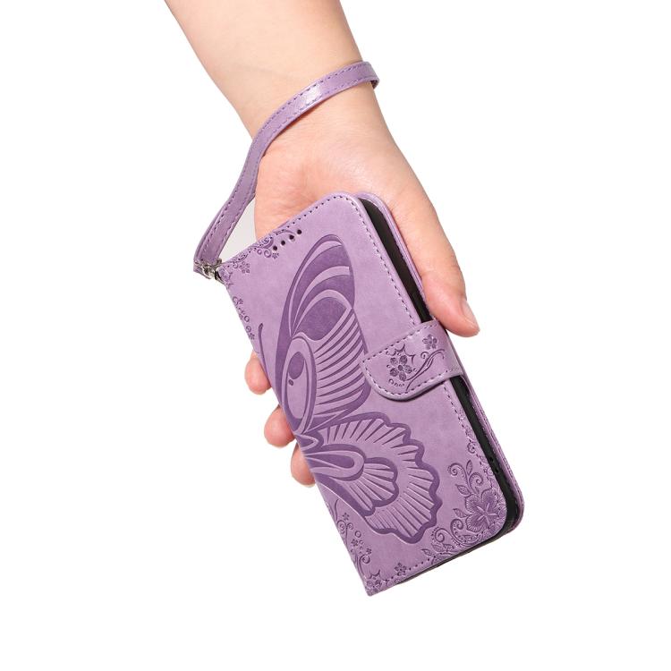 For Huawei Pura 80 Ultra 5G Swallowtail Butterfly Embossed Leather Phone Case(Purple) - free shipping - PMC TechLife - Order now!