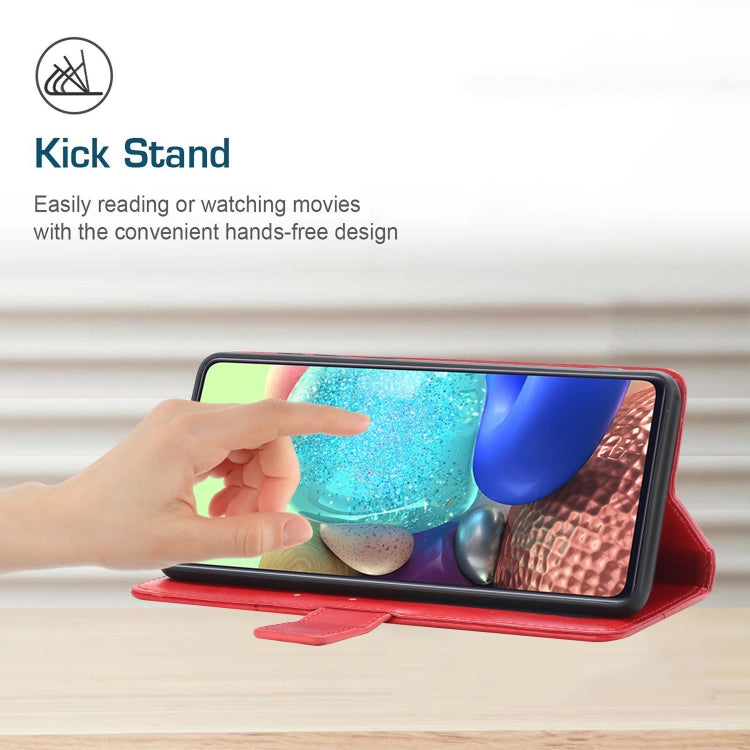 For Samsung Galaxy S25 Ultra 5G Y-shaped Pattern Flip Leather Phone Case(Red) - free shipping - PMC TechLife - Order now!