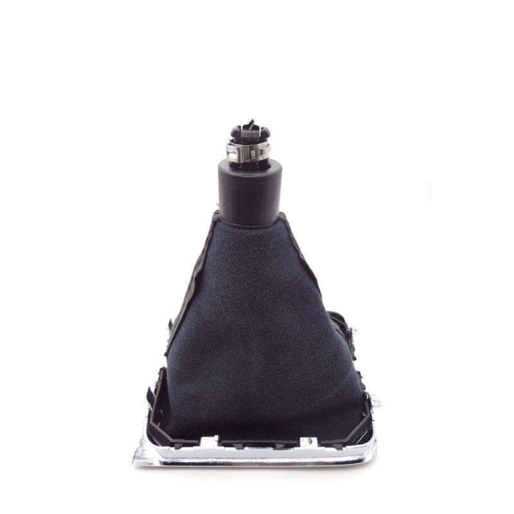 For Volkswagen Passat B6 2005-2011 Car Gear Lever Hand Ball Leather Gear Shift Knob with Chrome Frame, Style:6 Speed - Shift Knob by PMC Jewellery | Online Shopping South Africa | PMC Jewellery | Buy Now Pay Later Mobicred