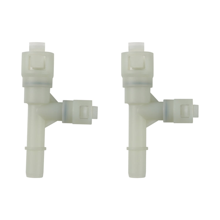 2pcs / Set For Cadillac Car Heater Hose Connector 15055343(White) - Terminal connectors by PMC TechLife | Online Shopping South Africa | PMC TechLife | Buy Now Pay Later Mobicred