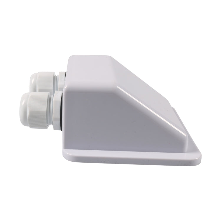 RV Sealed Waterproof Solar Double Cable Entry Gland Box(White) - Other Tools by PMC TechLife | Online Shopping South Africa | PMC TechLife | Buy Now Pay Later Mobicred