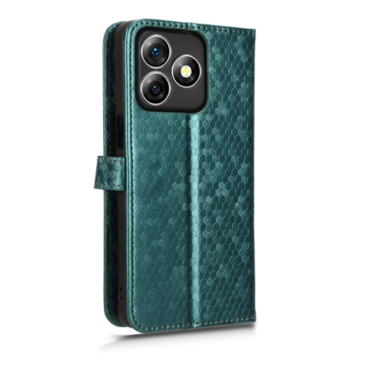 For Ulefone Note 18 Ultra Honeycomb Dot Texture Leather Phone Case(Green) - free shipping - PMC Jewellery - Order now!