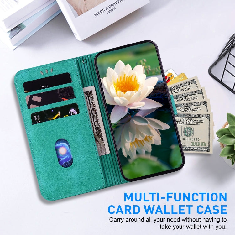 For Google Pixel 9 Lotus Embossed Leather Phone Case(Green) - free shipping - PMC TechLife - Order now!