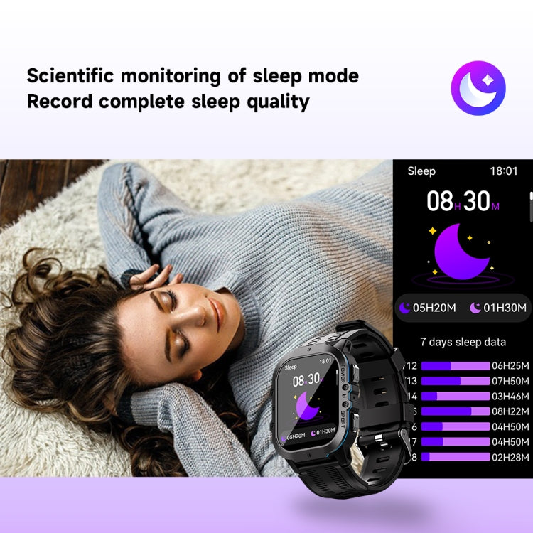 LEMFO C26 1.96 inch Sport Smart Watch, Support Bluetooth Call / Message Notification / Heart Rate / Blood Pressure Health Monitor(Blue) - free shipping - PMC TechLife - Order now!