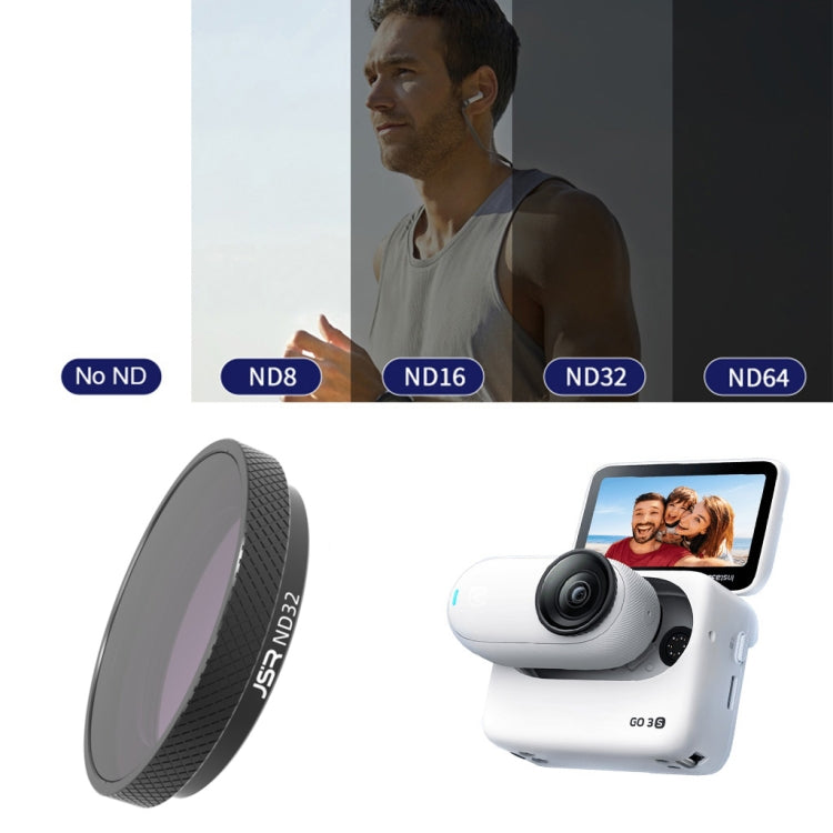 For Insta360 GO 3S JUNESTAR Camera Lens Filter, Filter:ND32 - free shipping - PMC TechLife - Order now!
