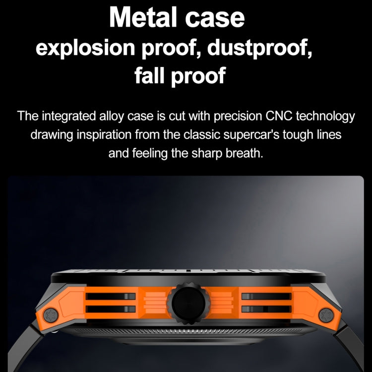 LEMFO HK52 1.43 inch BT5.3 IP68 Sport Smart Watch, Support Bluetooth Call / Message Notification / Heart Rate / Blood Pressure Health Monitor(Blue) - free shipping - PMC TechLife - Order now!