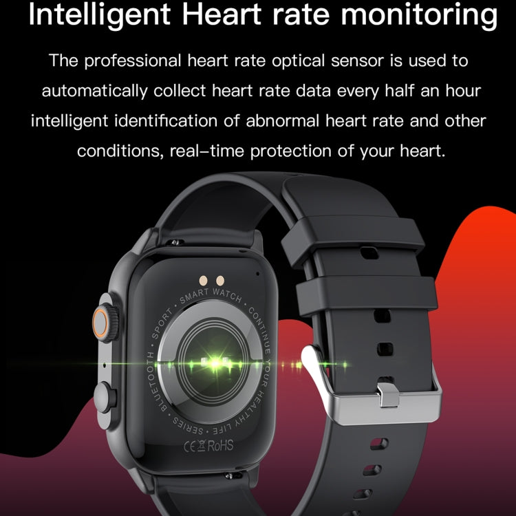 LEMFO HK95 1.952 inch BT5.0 IP68 Sport Smart Watch, Support Bluetooth Call / Sleep / Blood Oxygen / Heart Rate / Blood Pressure Health Monitor(Silver) - free shipping - PMC TechLife - Order now!