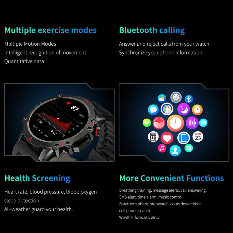 LEMFO TF10 Pro 1.53 inch BT5.2 IP67 Sport Smart Watch, Support Bluetooth Call / Sleep / Blood Oxygen / Heart Rate / Long Sitting Health Monitor(Silver) - Smart Watches by LEMFO | Online Shopping South Africa | PMC TechLife | Buy Now Pay Later Mobicred