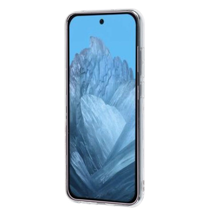 For Google Pixel 9 Colored Drawing Pattern Transparent TPU Phone Case(Butterflies) - Google Cases by PMC TechLife | Online Shopping South Africa | PMC TechLife | Buy Now Pay Later Mobicred
