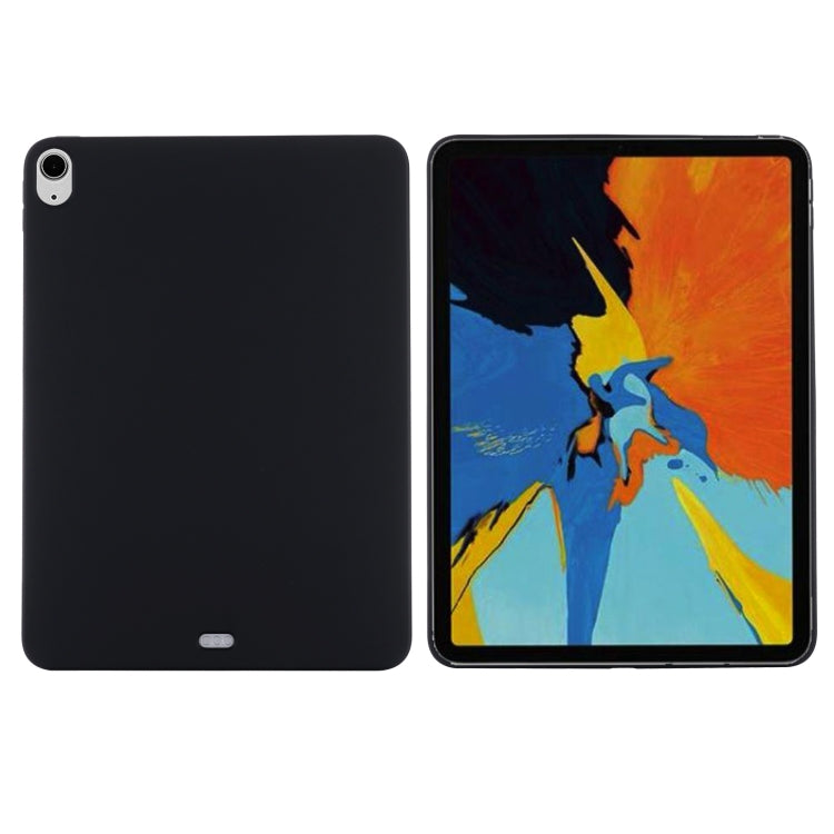 For iPad Air 13 2024 Pure Color Liquid Silicone Shockproof Tablet Case(Black) - iPad Air 13 2024 Cases by PMC TechLife | Online Shopping South Africa | PMC TechLife | Buy Now Pay Later Mobicred