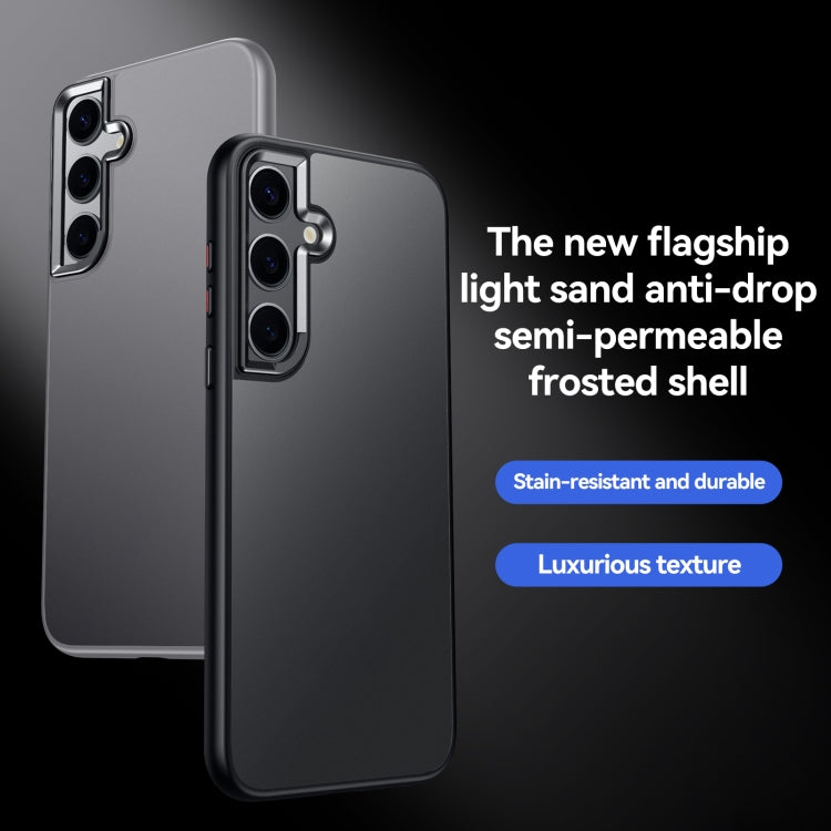 For Samsung Galaxy S24 5G SULADA Skin Feel Matte Shockproof Phone Case(Grey) - free shipping - PMC Jewellery - Order now!