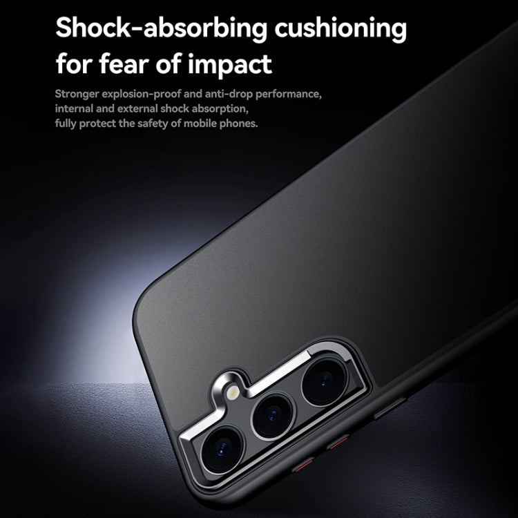For Samsung Galaxy S24 Ultra 5G SULADA Skin Feel Matte Shockproof Phone Case(Grey) - free shipping - PMC Jewellery - Order now!