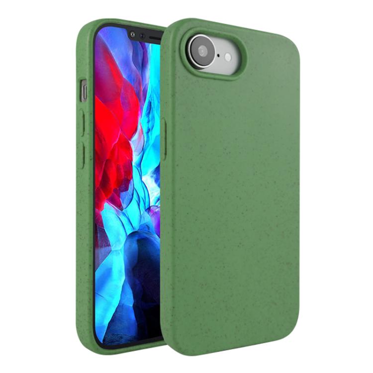 For iPhone 16e Wheat Straw TPU Phone Case(Army Green) - iPhone 16e Cases by PMC TechLife | Online Shopping South Africa | PMC TechLife | Buy Now Pay Later Mobicred