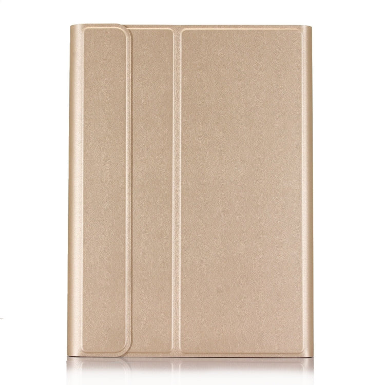 ST500 For Samsung Galaxy Tab A7 T500/T505 10.4 inch 2020 Ultra-thin Detachable Bluetooth Keyboard Leather Tablet Case with Stand & Sleep Function & Backlight(Gold) - Samsung Keyboard by PMC TechLife | Online Shopping South Africa | PMC TechLife