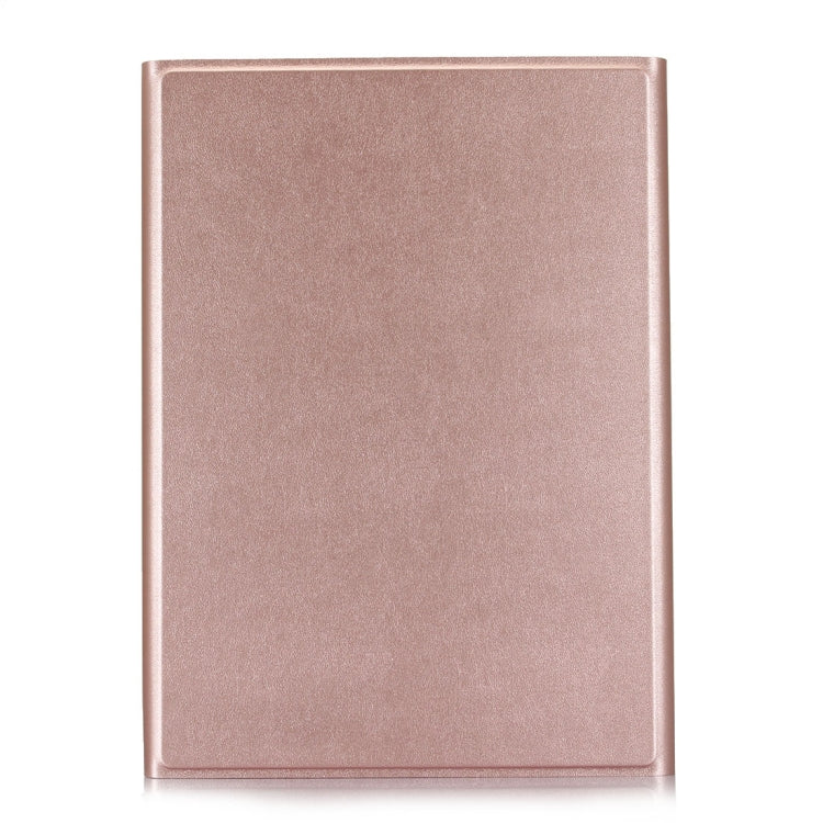 ST500 For Samsung Galaxy Tab A7 T500/T505 10.4 inch 2020 Ultra-thin Detachable Bluetooth Keyboard Leather Tablet Case with Stand & Sleep Function & Backlight(Rose Gold) - Samsung Keyboard by PMC TechLife | Online Shopping South Africa | PMC TechLife