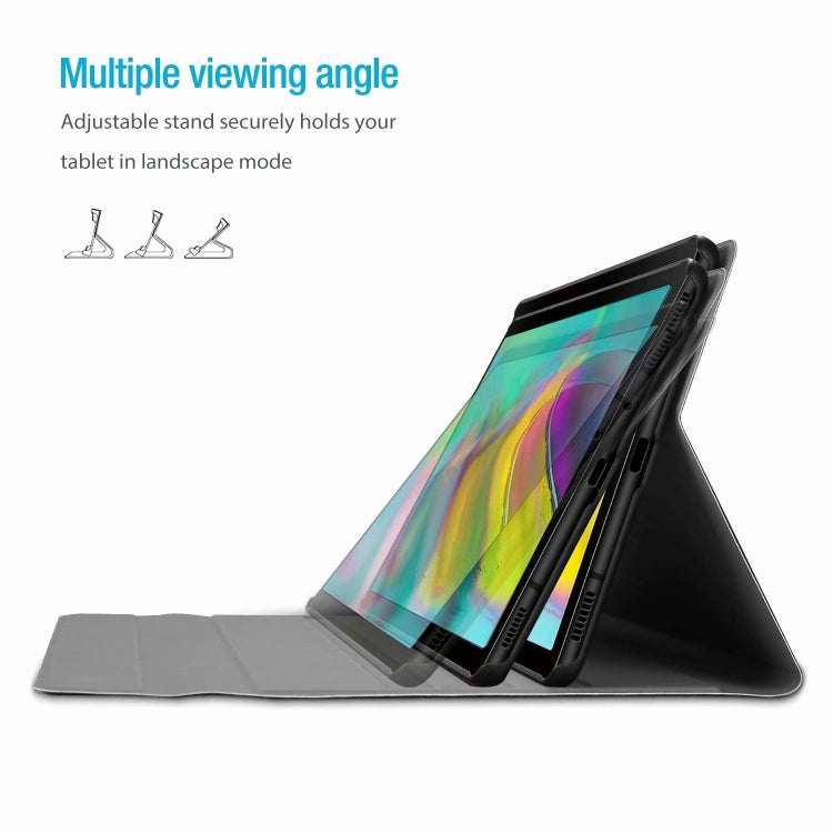 ST500 For Samsung Galaxy Tab A7 T500/T505 10.4 inch 2020 Ultra-thin Detachable Bluetooth Keyboard Leather Tablet Case with Stand & Sleep Function & Backlight(Rose Gold) - Samsung Keyboard by PMC TechLife | Online Shopping South Africa | PMC TechLife
