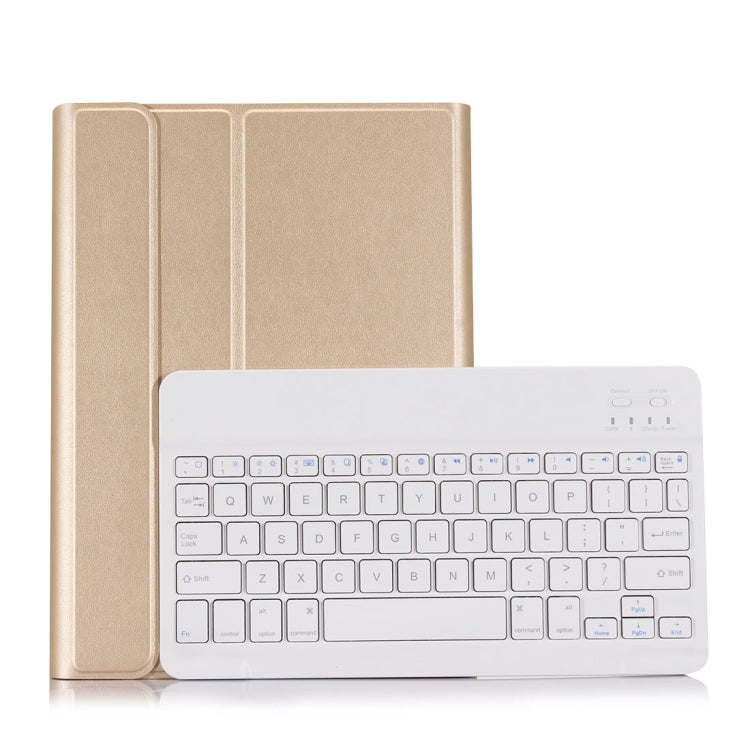 ST870S For Samsung Galaxy Tab S7 T870/T875 11 inch 2020 Ultra-thin Detachable Bluetooth Keyboard Leather Tablet Case with Stand & Sleep Function & Backlight(Gold) - free shipping - PMC TechLife - Order now!