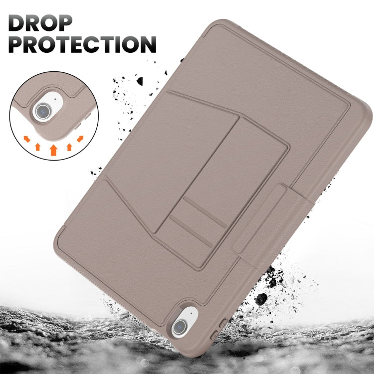 For iPad Air 11 2024 Smart B Magnetic Holder Leather Tablet Case(Rose Gold) - iPad Air 11 2024 Cases by PMC TechLife | Online Shopping South Africa | PMC TechLife | Buy Now Pay Later Mobicred