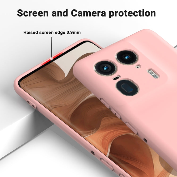 For Motorola Edge 50 Ultra Solid Color Liquid Silicone Dropproof Full Coverage Phone Case(Pink) - free shipping - PMC TechLife - Order now!