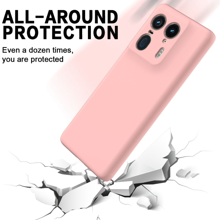 For Motorola Edge 50 Ultra Solid Color Liquid Silicone Dropproof Full Coverage Phone Case(Pink) - free shipping - PMC TechLife - Order now!