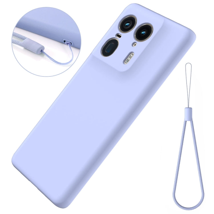 For Motorola Edge 50 Ultra Solid Color Liquid Silicone Dropproof Full Coverage Phone Case(Purple) - free shipping - PMC TechLife - Order now!