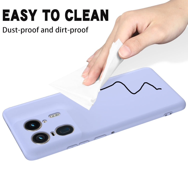 For Motorola Edge 50 Ultra Solid Color Liquid Silicone Dropproof Full Coverage Phone Case(Purple) - free shipping - PMC TechLife - Order now!