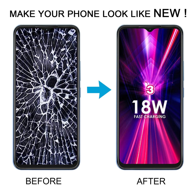 For itel Vision 3 OEM LCD Screen with Digitizer Full Assembly - free shipping - PMC TechLife - Order now!