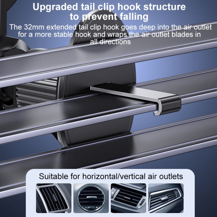 Yesido C209 MagSafe Magnetic Air Vent Car Holder(Black) - Universal Car Holders by Yesido | Online Shopping South Africa | PMC Jewellery | Buy Now Pay Later Mobicred