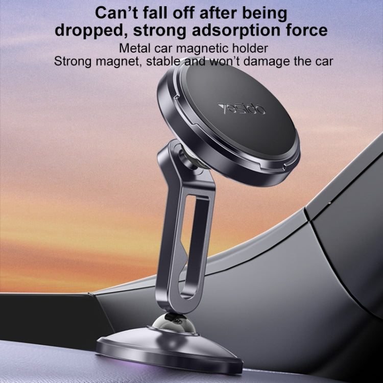 Yesido C210 Double Ball Magnetic Car Holder(Black) - Universal Car Holders by Yesido | Online Shopping South Africa | PMC TechLife | Buy Now Pay Later Mobicred
