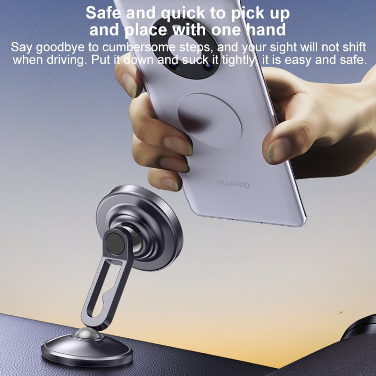 Yesido C210 Double Ball Magnetic Car Holder(Black) - Universal Car Holders by Yesido | Online Shopping South Africa | PMC TechLife | Buy Now Pay Later Mobicred