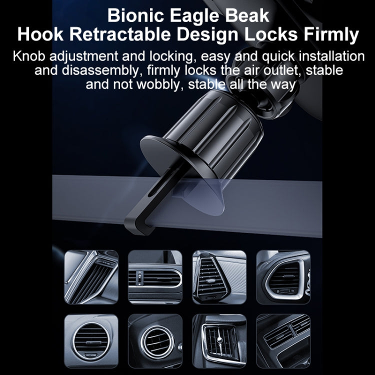 Yesido C247 Air Vent Gravity Car Holder(Black) - Universal Car Holders by Yesido | Online Shopping South Africa | PMC Jewellery | Buy Now Pay Later Mobicred