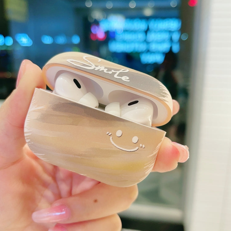 For AirPods Pro 2 Smile Clouds Earbuds Box Frosted TPU Case(Green) - For AirPods Pro 2 by PMC Jewellery | Online Shopping South Africa | PMC Jewellery | Buy Now Pay Later Mobicred