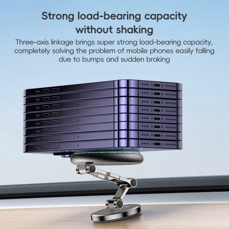 Yesido C306 15W Car Magnetic Wireless Charging Holder(Black) - free shipping - PMC TechLife - Order now!